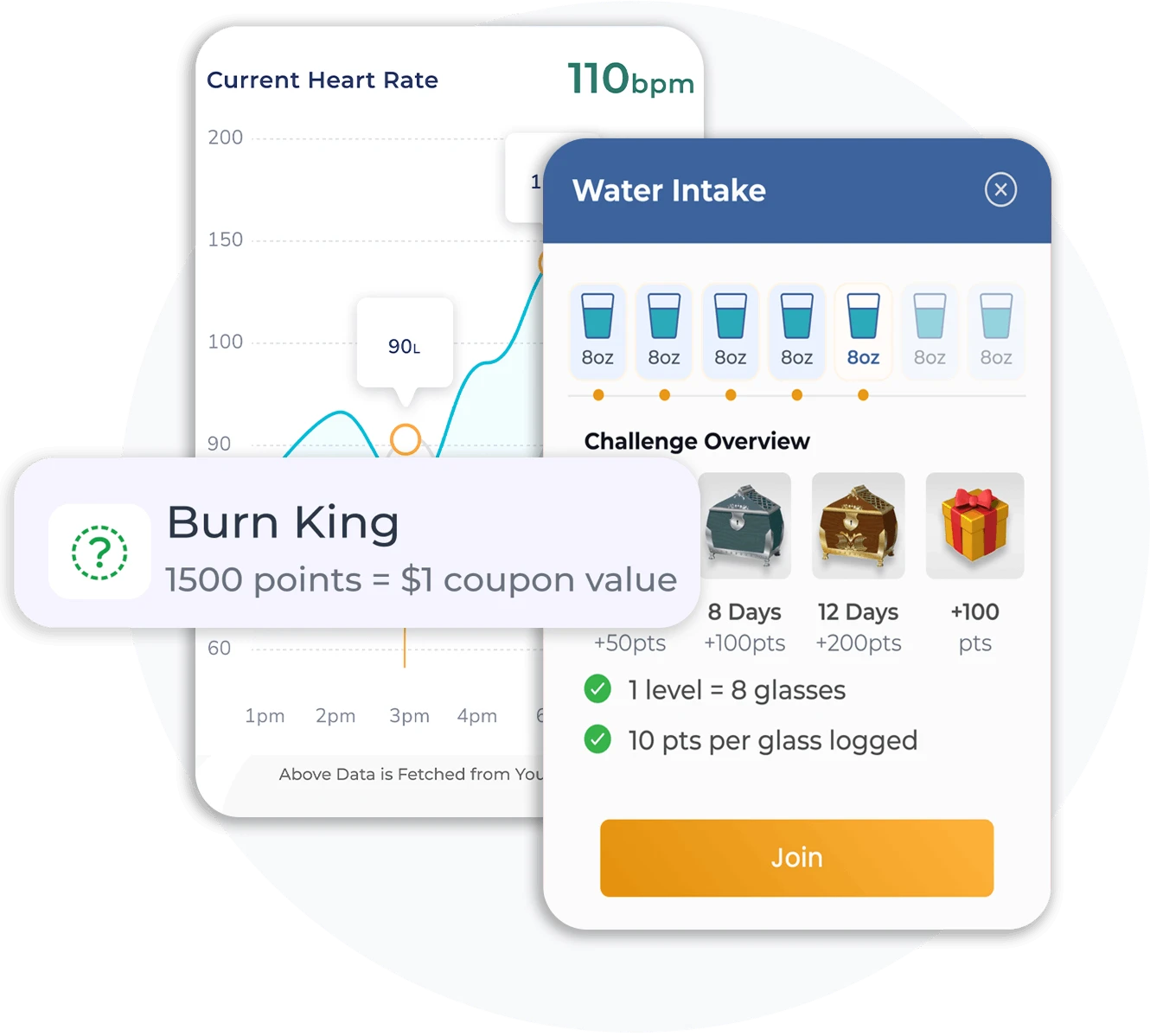MyLera app screens reviewed by healthcare professionals